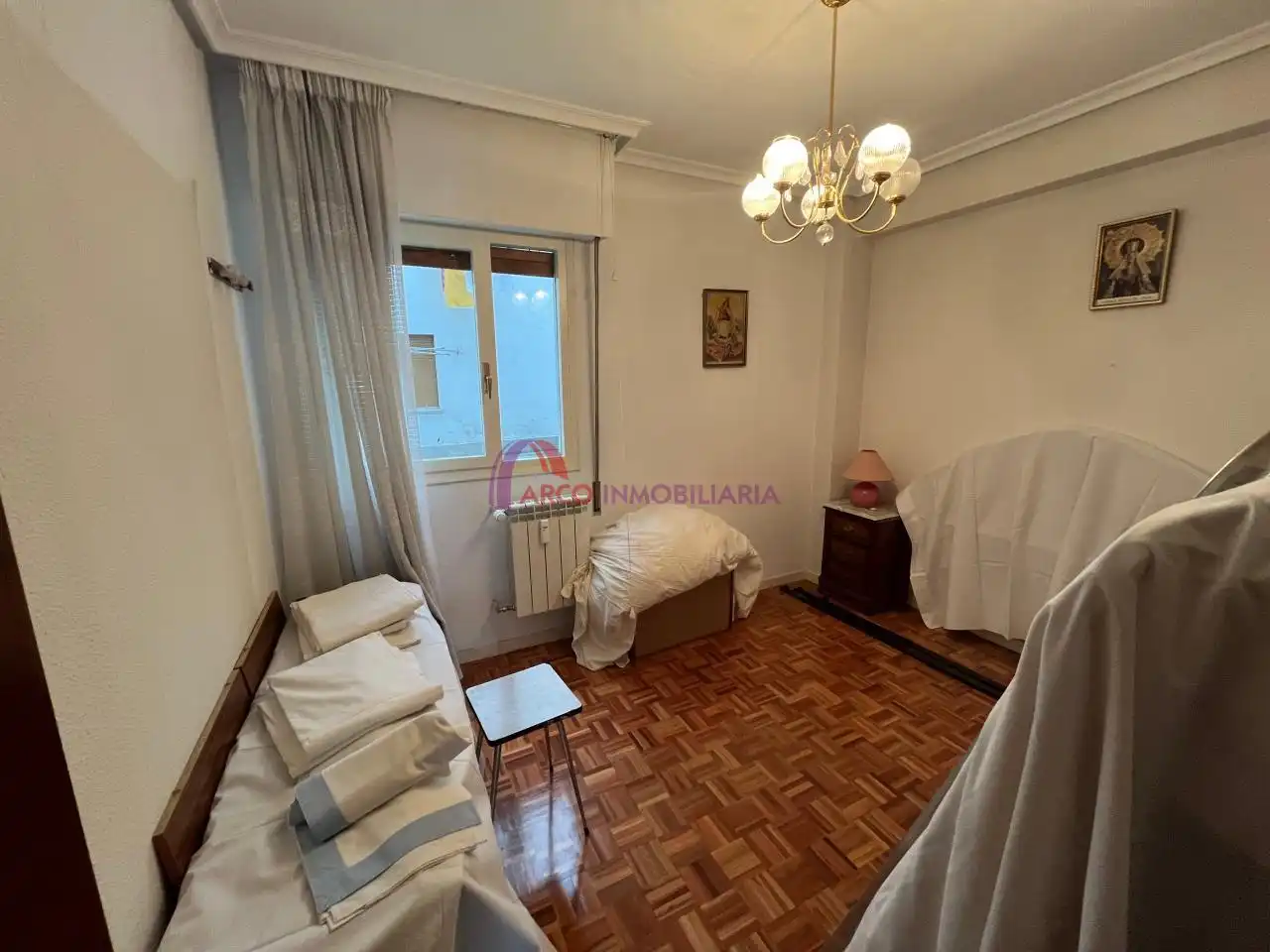 Bedroom of Flat for sale in Burgos  with Heating and Terrace