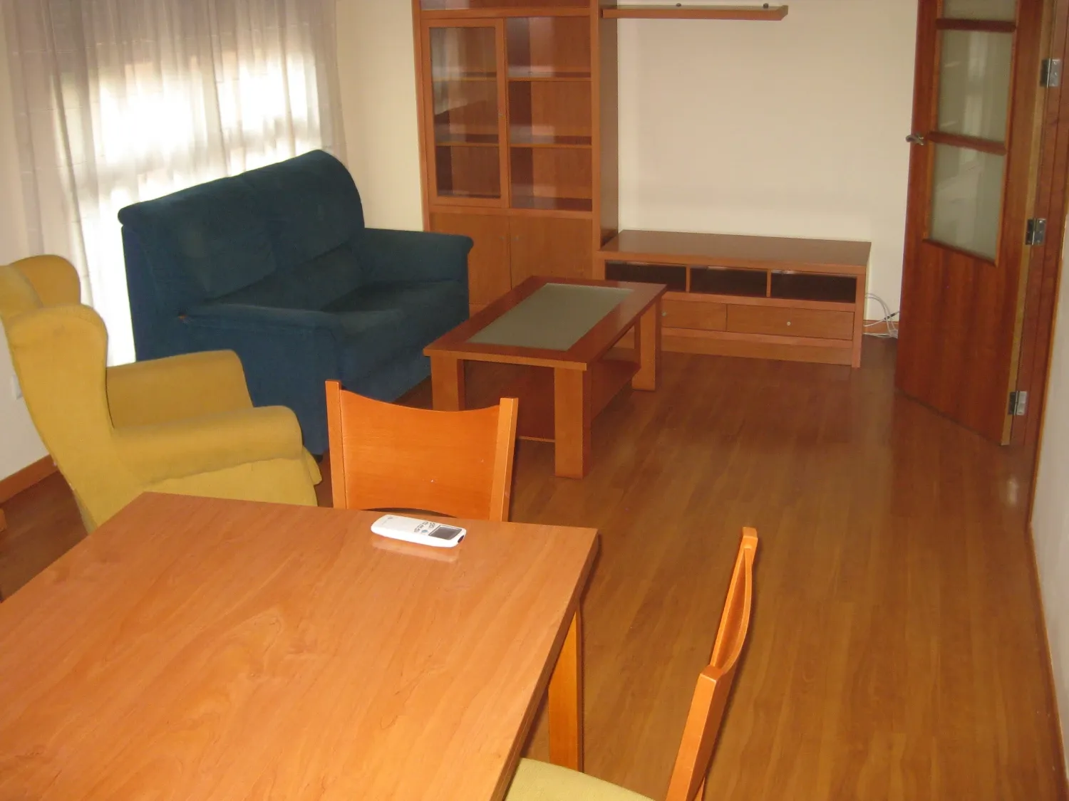 Sala d'estar de Apartament de lloguer en  Murcia Capital amb Aire condicionat, Calefacció i Moblat