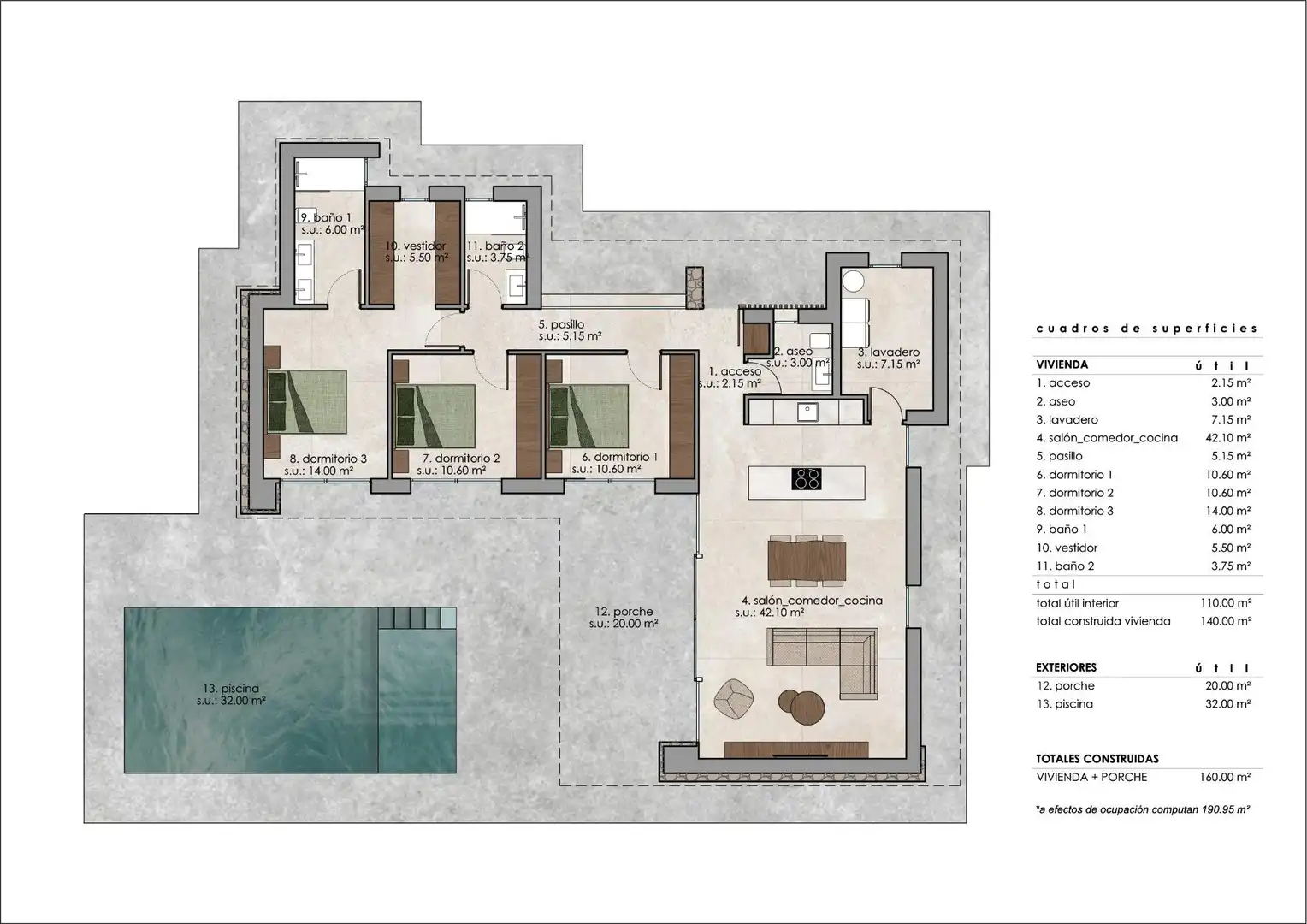 Chalet con piscina en venta en El Pinós / Pinoso, imagen 22