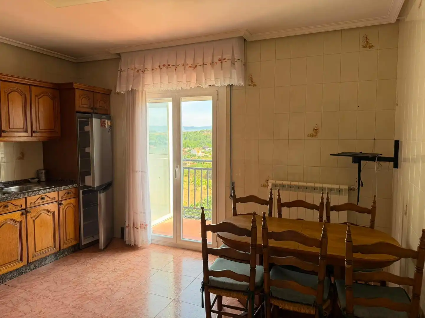 Kitchen of Flat for sale in Arnedo  with Heating, Parquet flooring and Terrace
