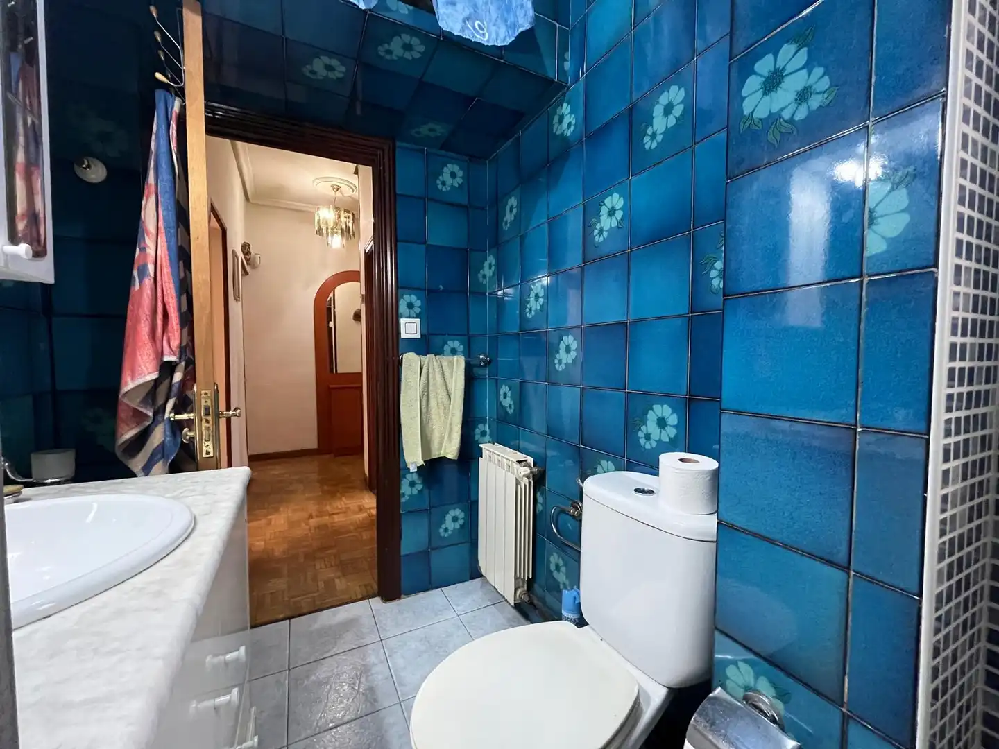 Baño de Piso de alquiler en Valladolid con Calefacción, Amueblado y Horno