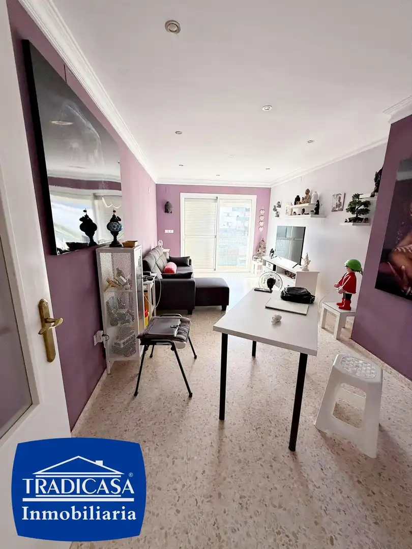 Sala d'estar de Pis en venda en Jerez de la Frontera amb Jardí privat, Terrassa i Traster