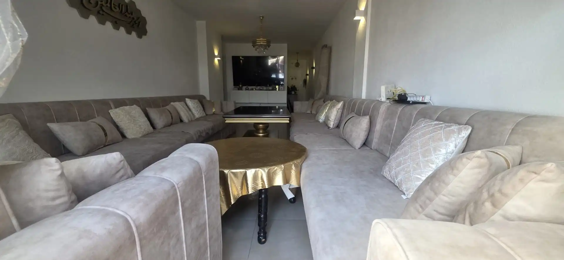 Living room of Attic for sale in Roquetas de Mar  with Terrace