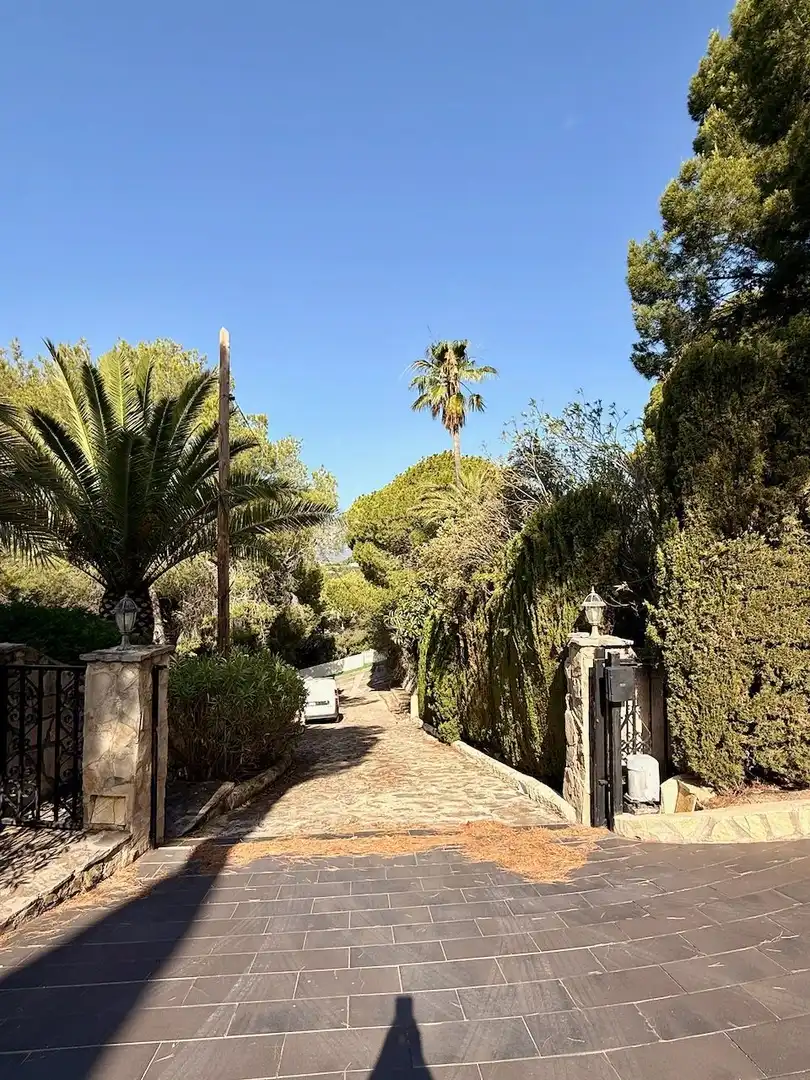 Vista exterior de Casa o chalet en venta en Altea con Aire acondicionado, Calefacción y Jardín privado