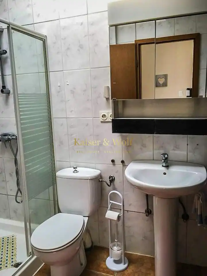 Bany de Finca rústica en venda en Albatera amb Aire condicionat, Jardí privat i Piscina