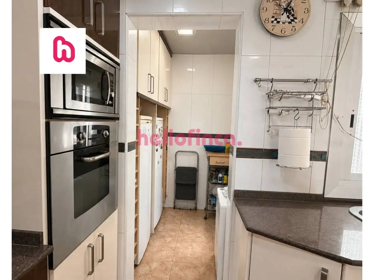 Cocina de Ático en venta en Martorell con Terraza, Amueblado y Alarma