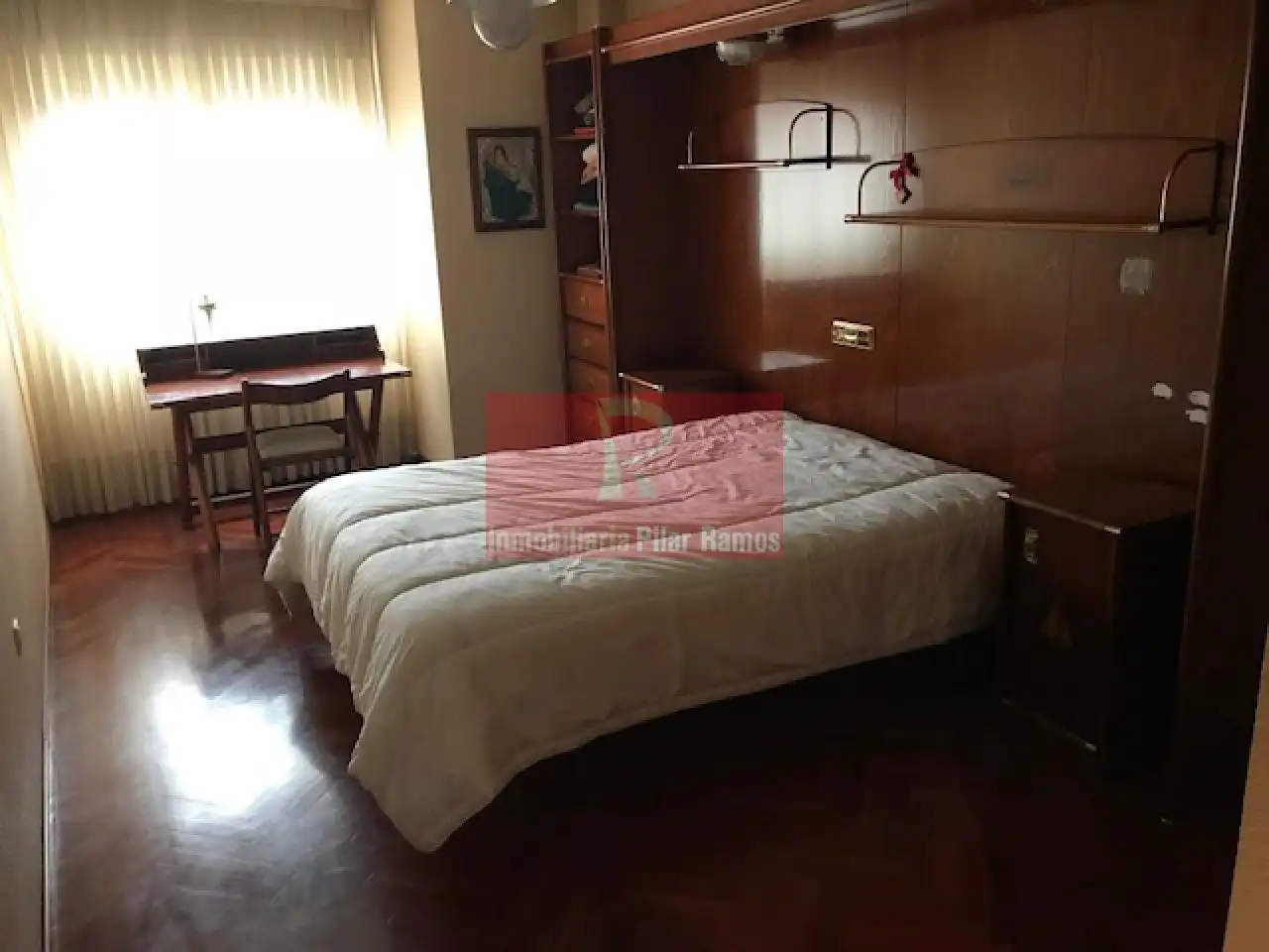 Schlafzimmer von Wohnung zum Verkauf in San Andrés del Rabanedo mit Heizung, Parkett und Terrasse