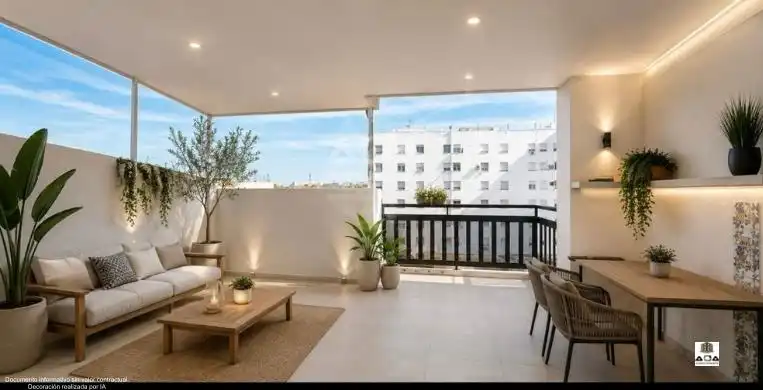 Terrasse von Dachboden zum Verkauf in El Puig de Santa Maria mit Terrasse