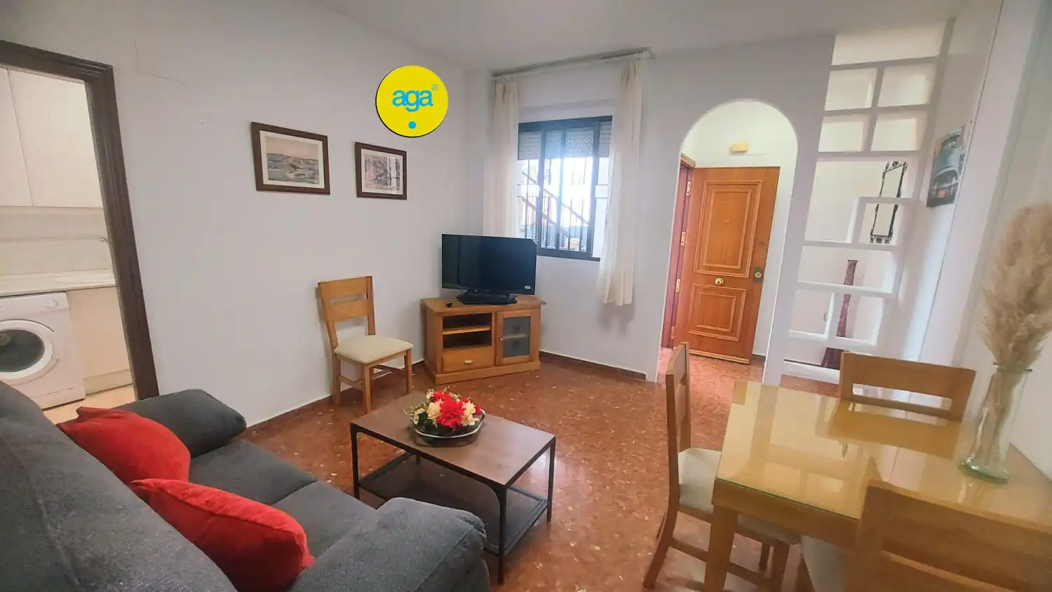 Sala de estar de Piso de alquiler en Jaén con Amueblado