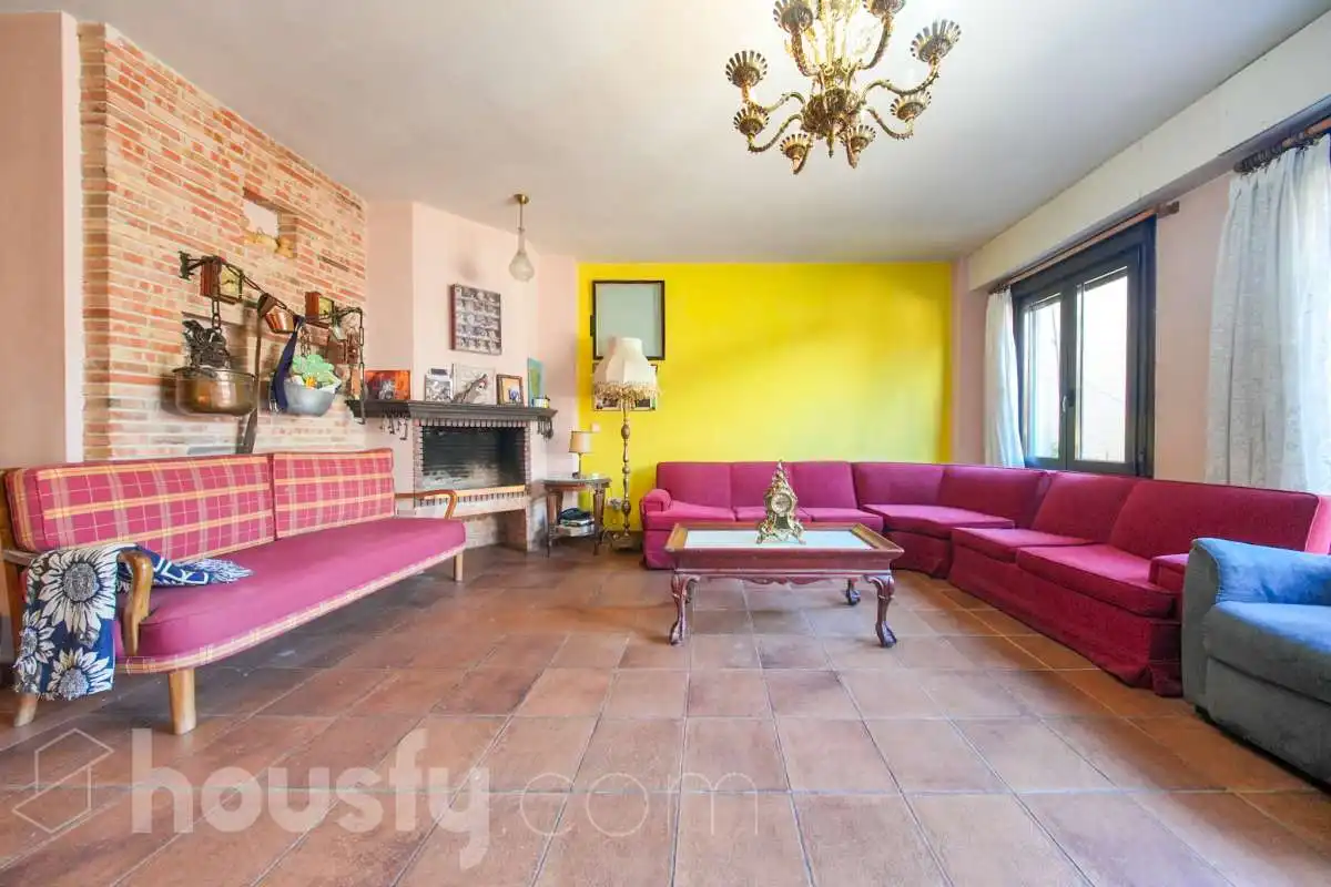 Sala d'estar de Casa o xalet en venda en Moncloa - Aravaca