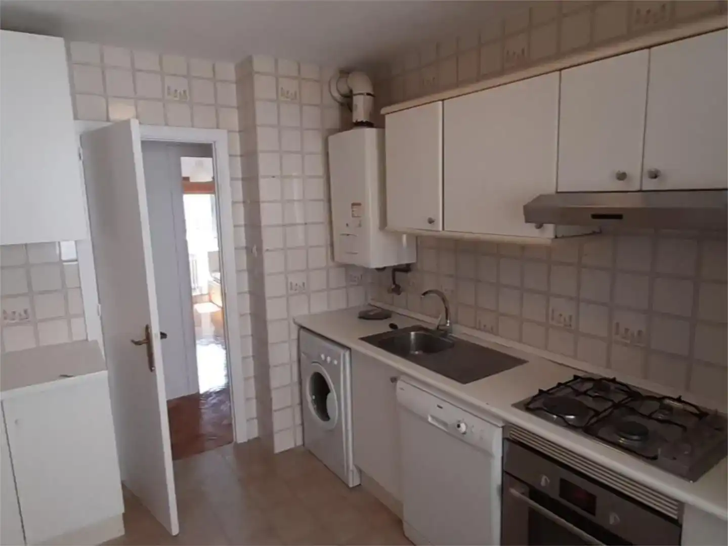 Küche von Wohnung zur Miete in  Madrid Capital