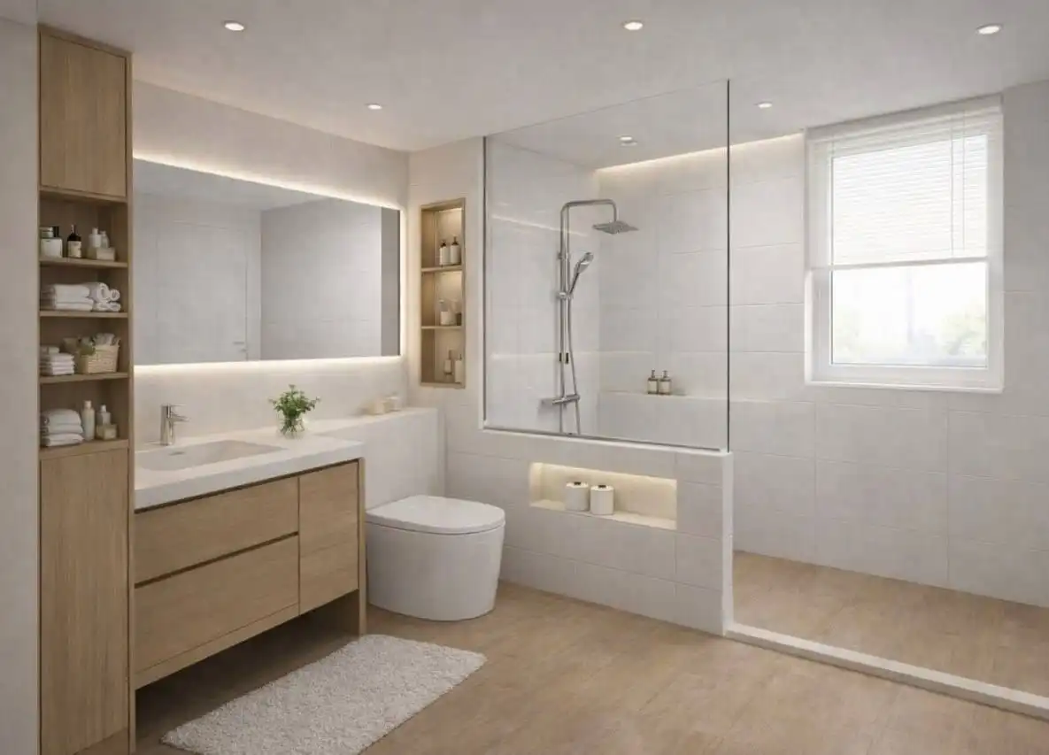 Badezimmer von Dachboden zum Verkauf in Torrevieja mit Terrasse und Balkon