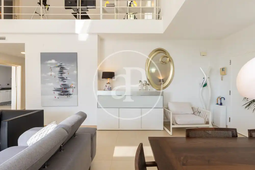 Sala d'estar de Casa adosada en venda en Oropesa del Mar / Orpesa amb Aire condicionat, Calefacció i Jardí privat