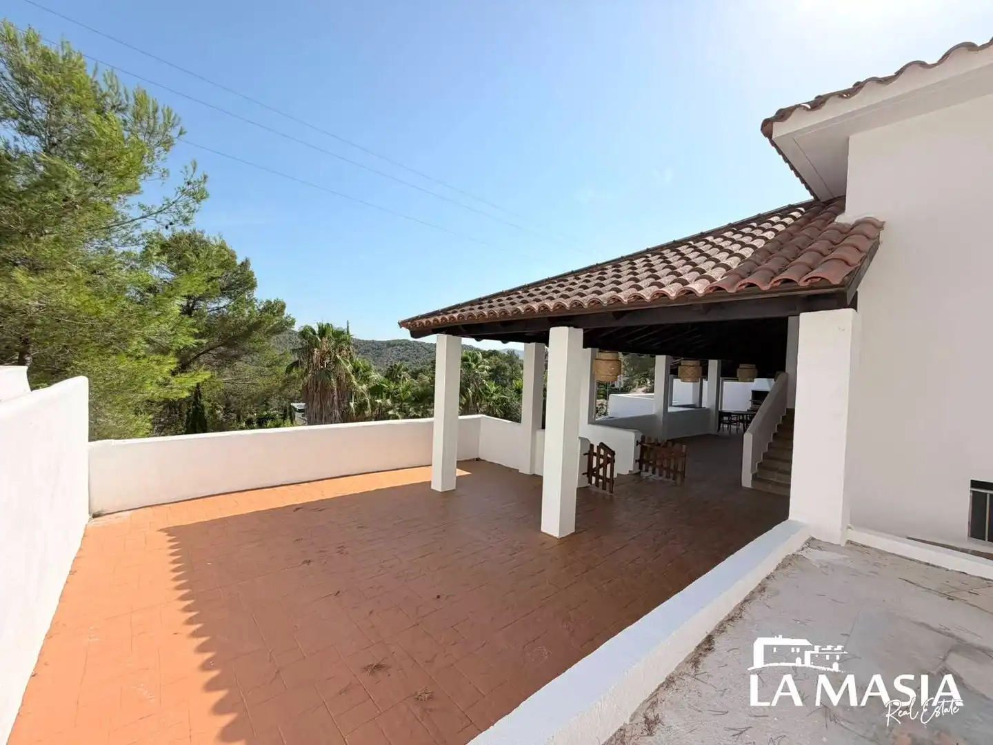 Terraza de Casa o chalet de alquiler en Olivella con Aire acondicionado, Calefacción y Jardín privado