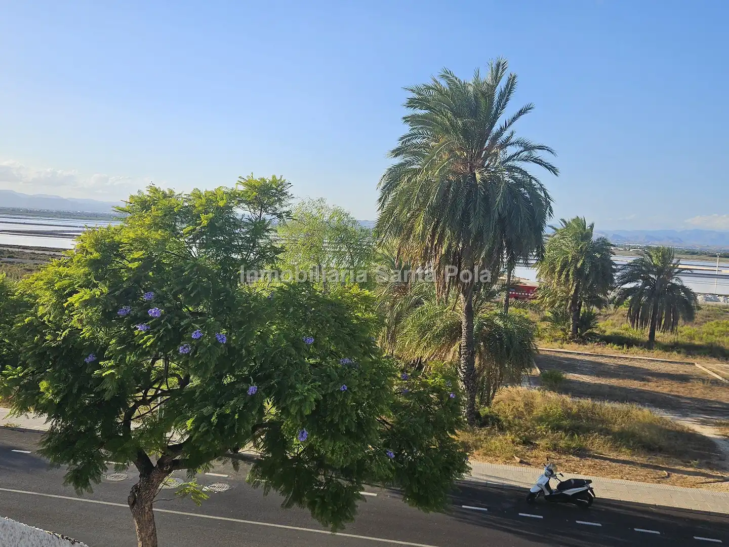 Vista exterior de Piso en venta en Santa Pola con Aire acondicionado, Piscina y Amueblado