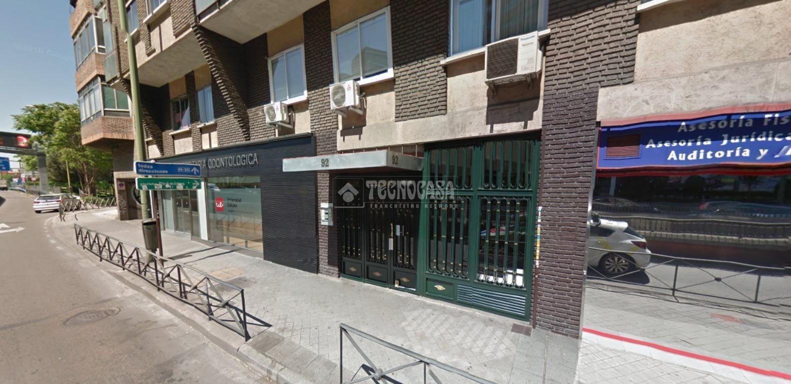 Vista exterior de Pis en venda en  Madrid Capital amb Aire condicionat, Calefacció i Parquet