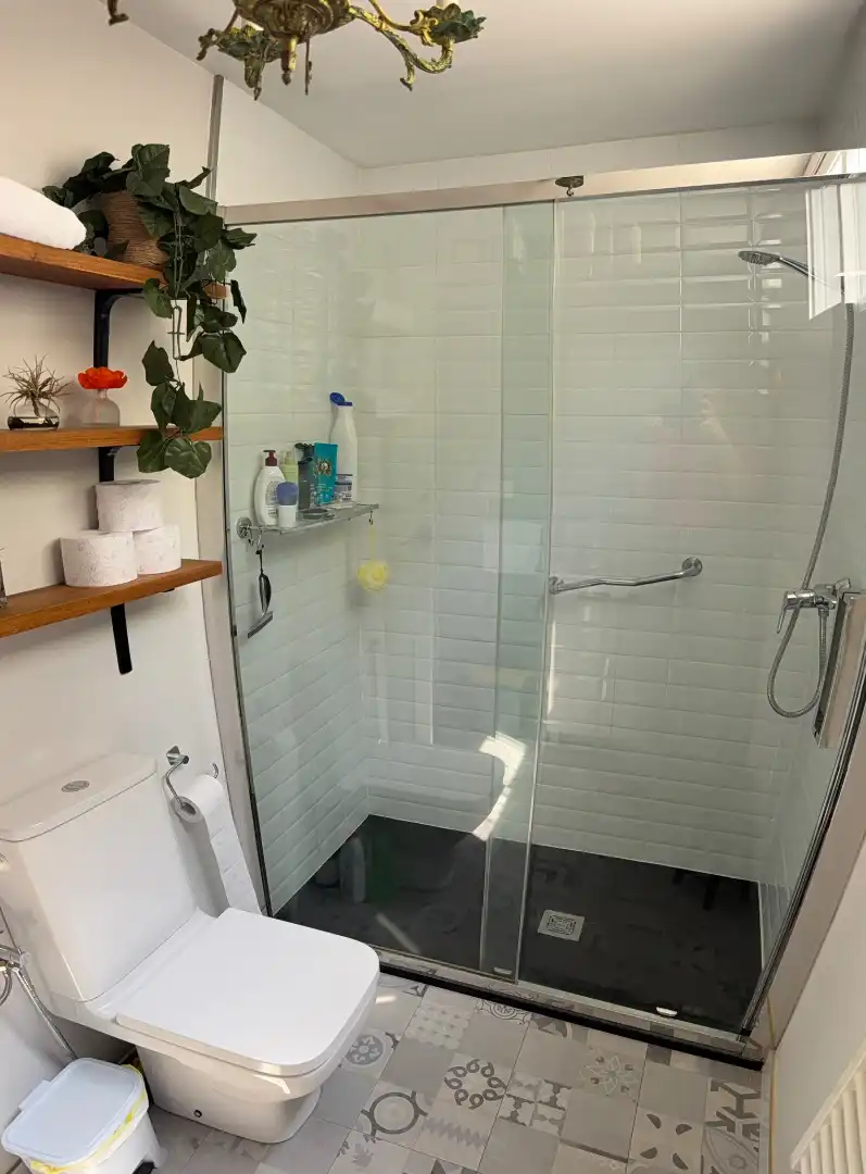 Baño de Casa o chalet en venta en Cariño con Jardín privado, Amueblado y Horno