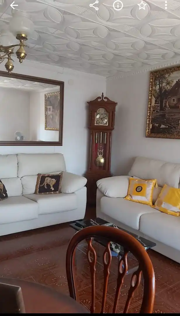 Sala d'estar de Casa o xalet en venda en Villanueva de la Fuente amb Calefacció i Terrassa