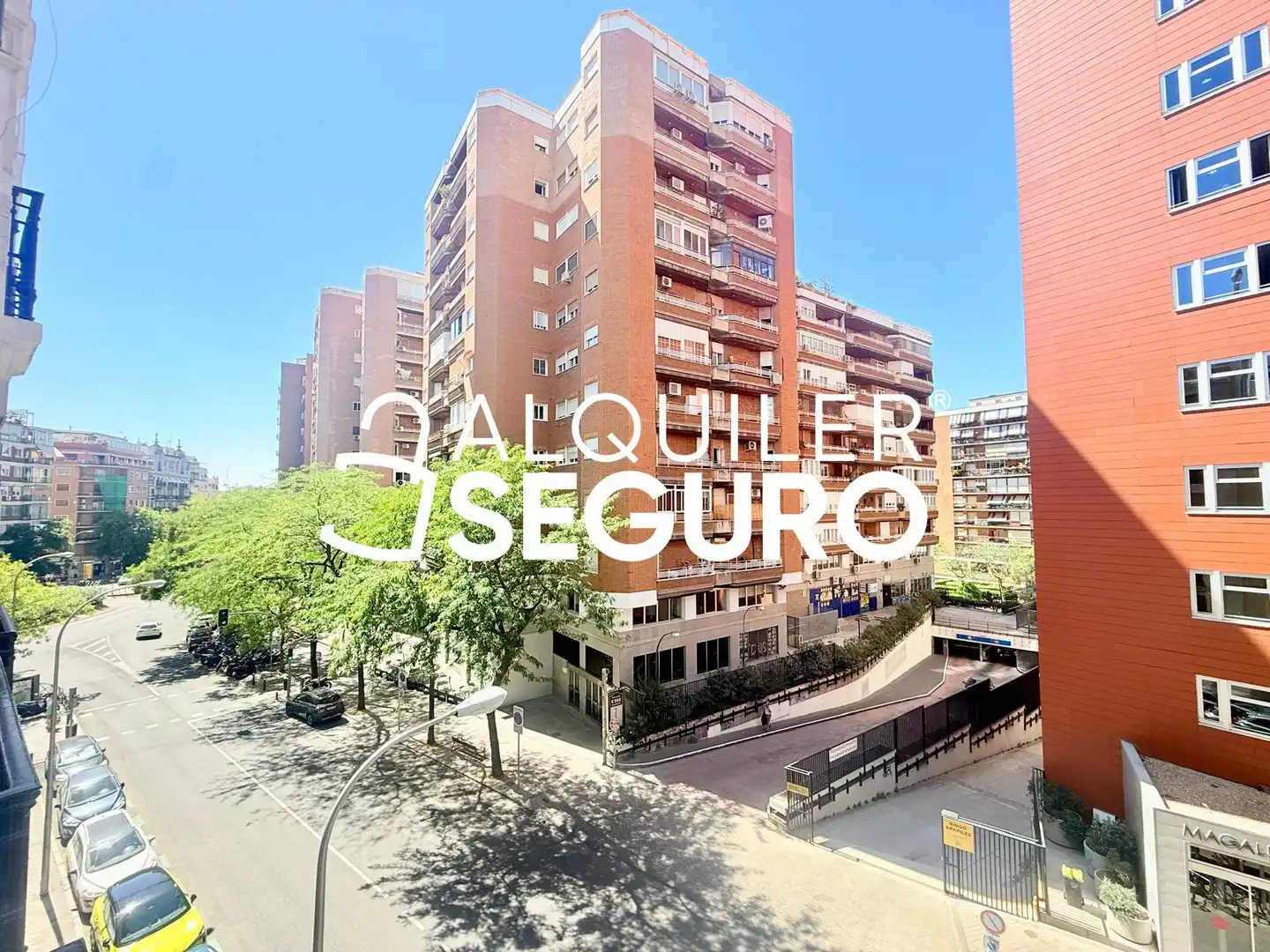 Exterior view of Flat for rent in Madrid  with Air Conditioner and Heating