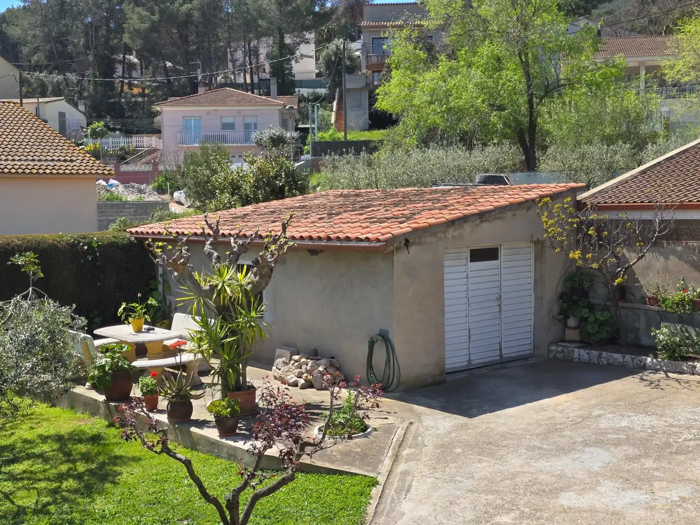 Jardín de Casa o chalet en venta en Canyelles con Calefacción, Jardín privado y Terraza