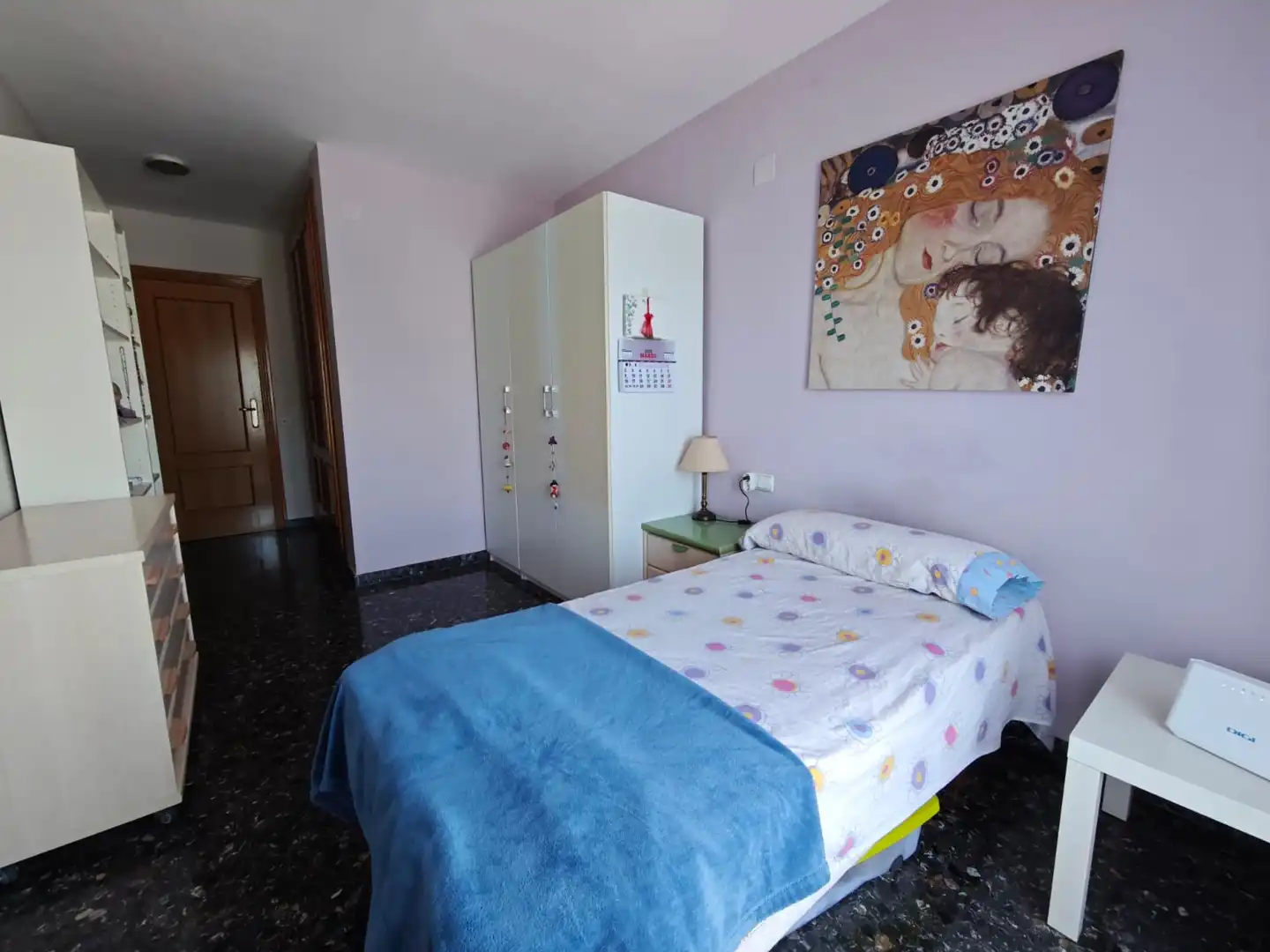 Bedroom of Flat for sale in Valencia  with Air Conditioner, Furnished and Oven