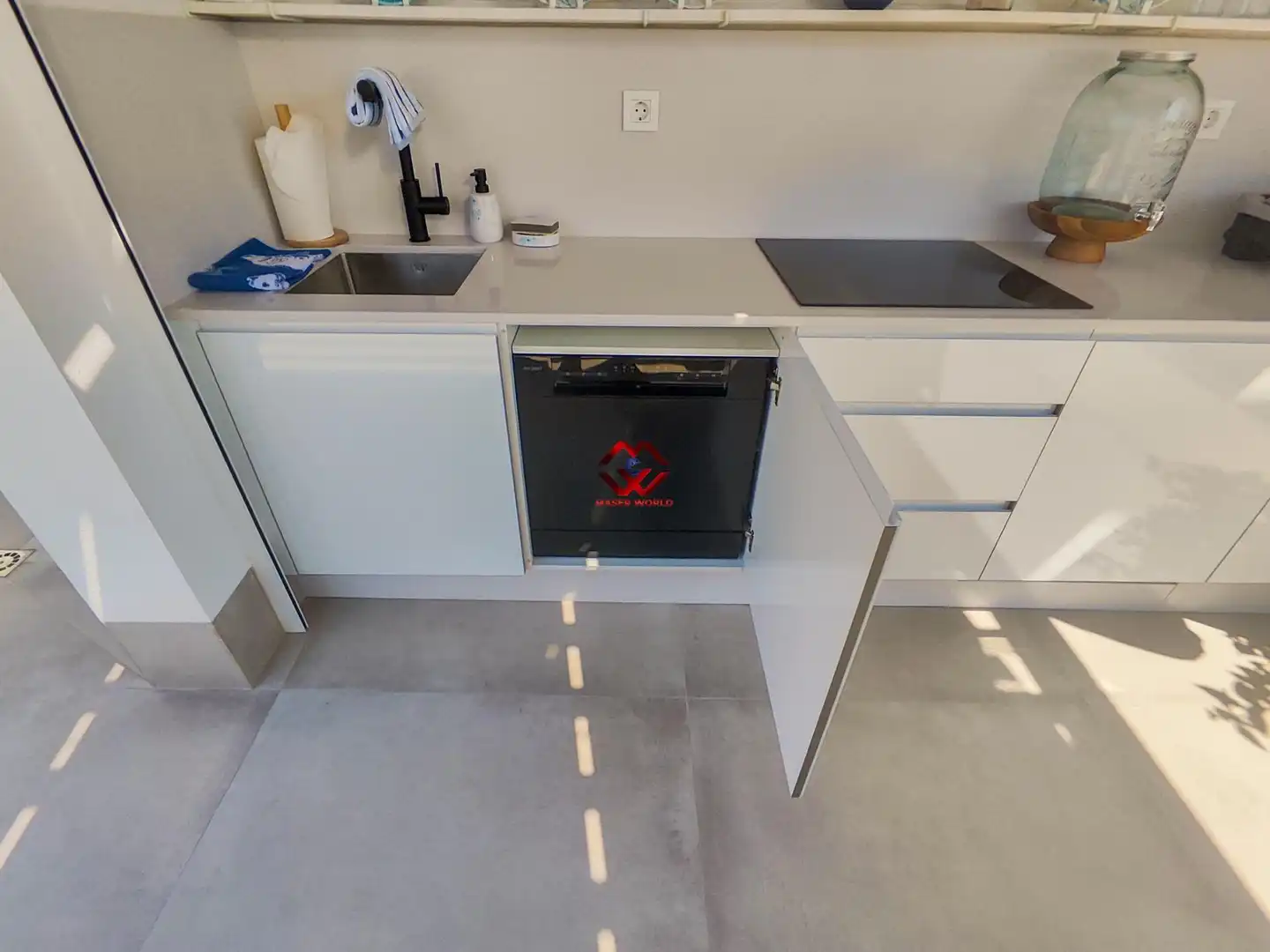 Cuina de Casa o xalet en venda en San Javier amb Aire condicionat, Calefacció i Jardí privat
