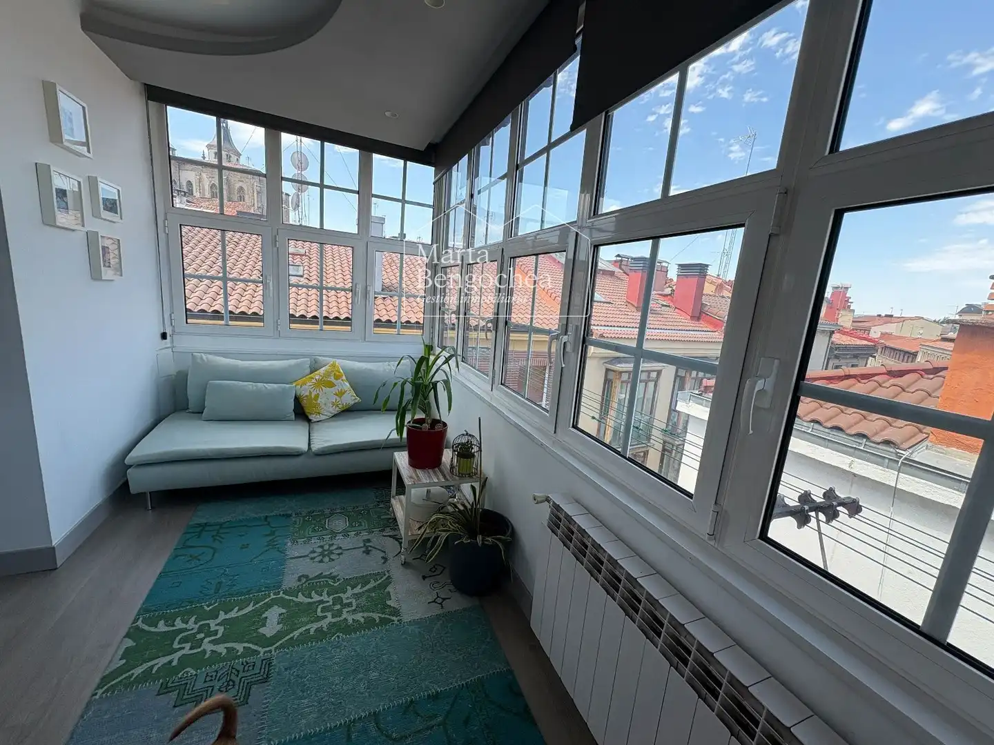 Balcony of Attic for sale in Vitoria - Gasteiz  with Heating and Furnished