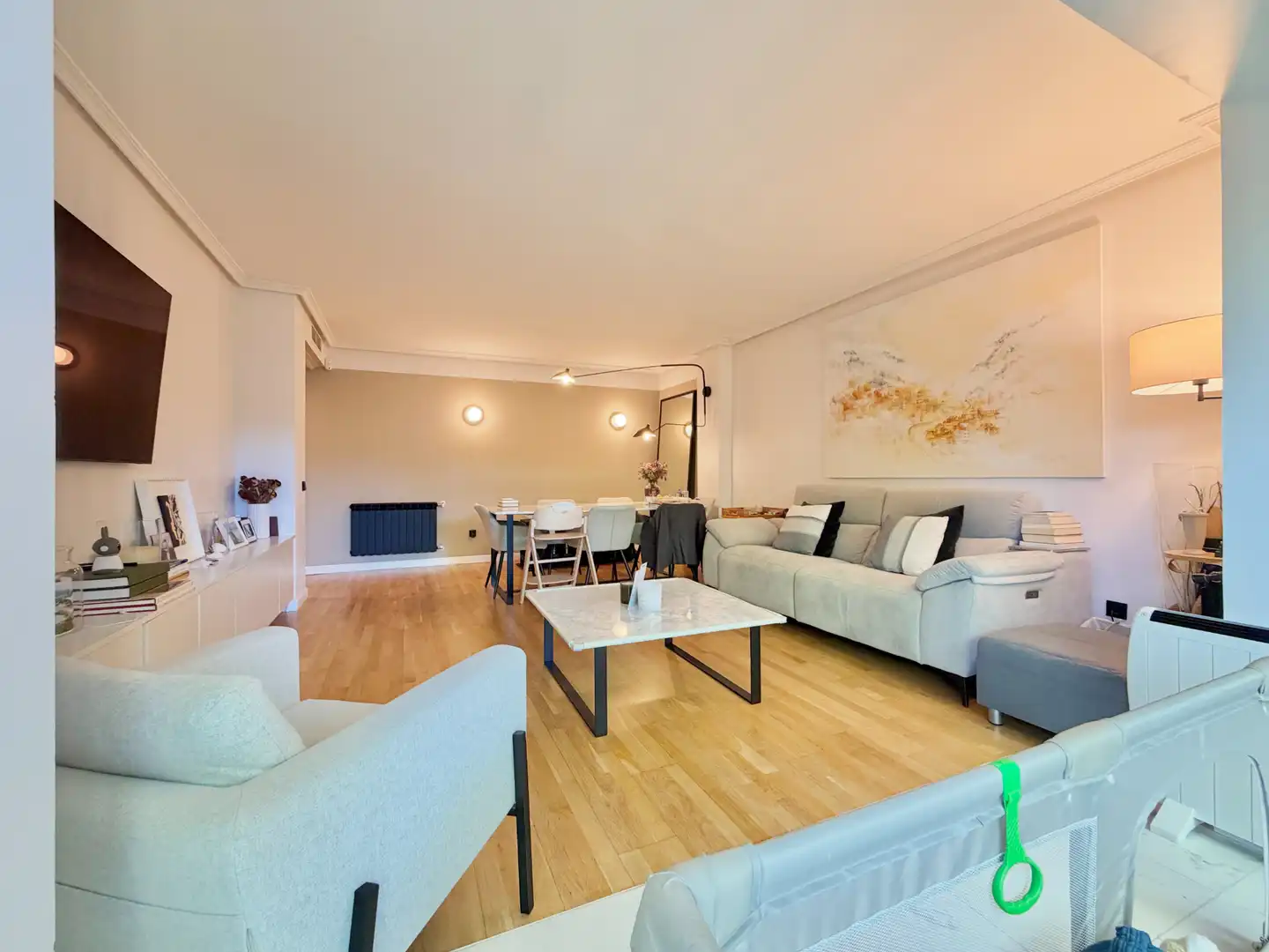 Wohnzimmer von Wohnung zum Verkauf in El Pinar - Punta Galea