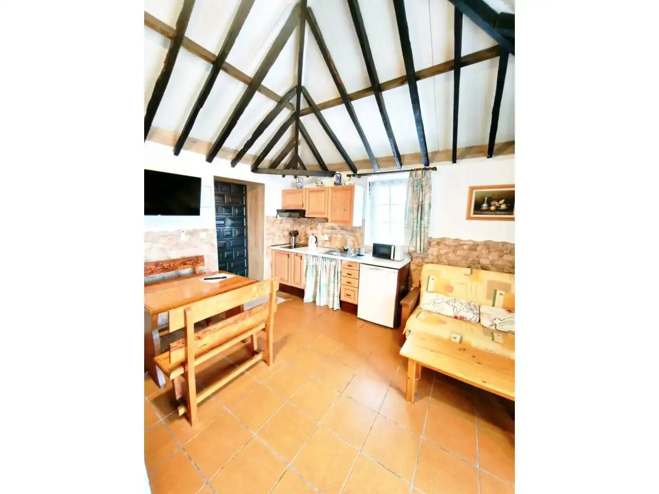Cocina de Estudio de alquiler en Los Realejos con Terraza