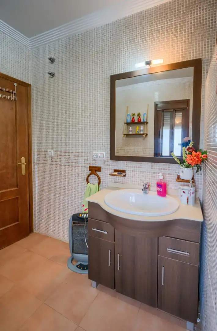 Bathroom of Country homes for sale in Pilas  with Private garden, Terrace and Swimming Pool