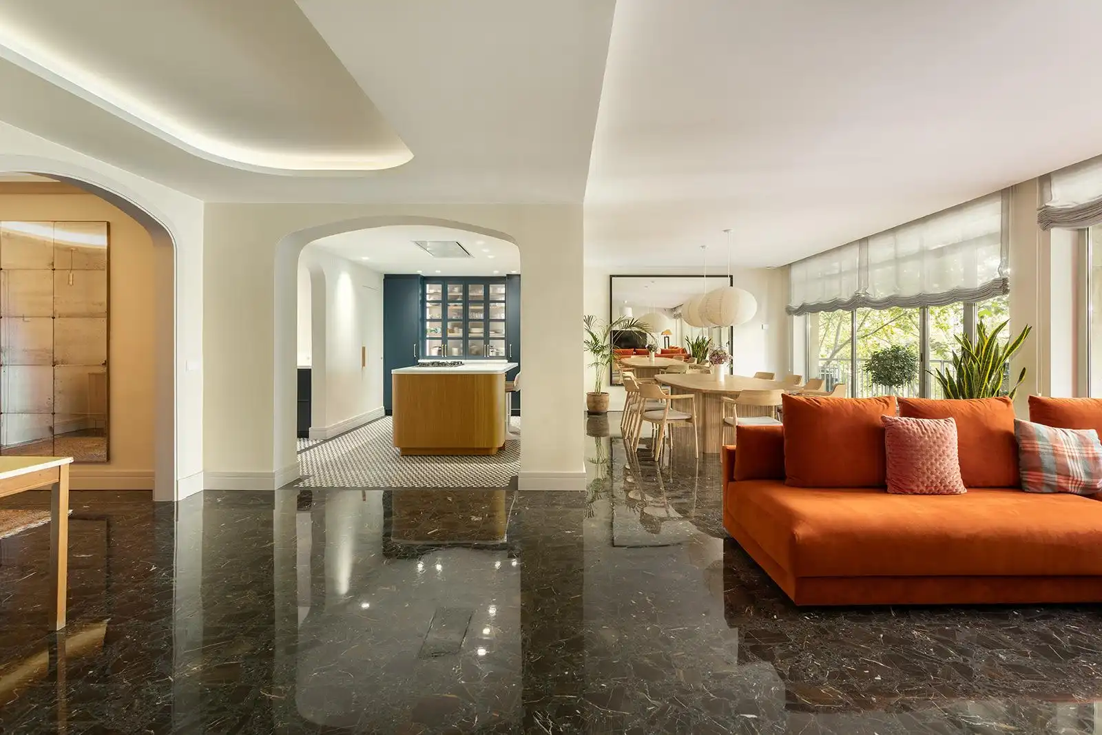 Living room of Flat for sale in Barcelona  with Air Conditioner, Heating and Terrace