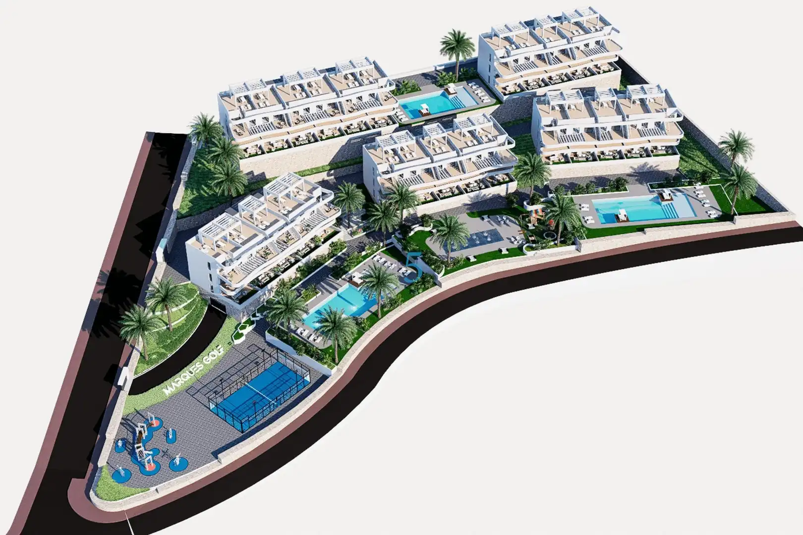 Flat with pool for sale in Balcón de Finestrat - Terra Marina, imagen 27