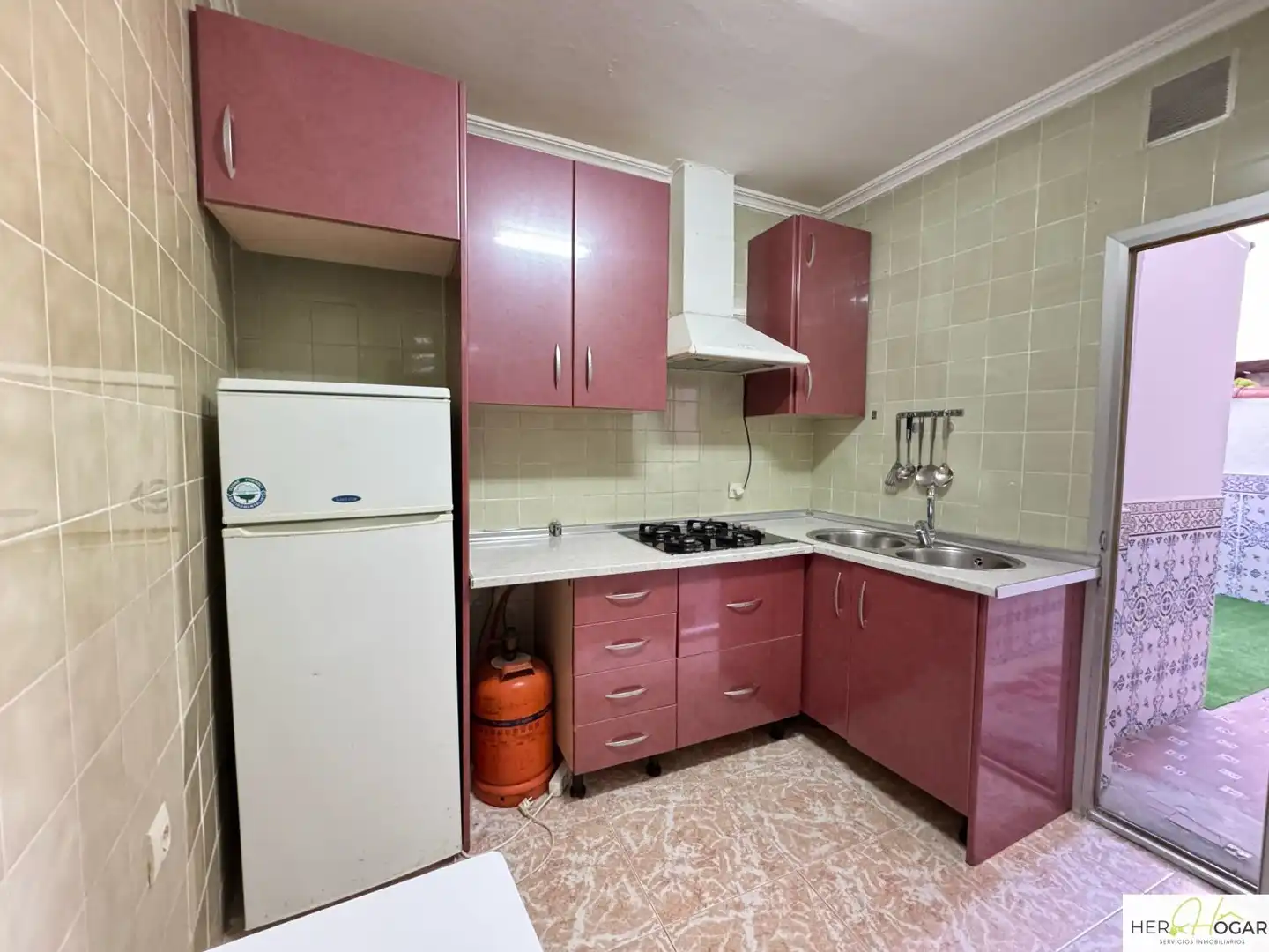 Kitchen of Flat for rent in Toledo  with Heating and Terrace