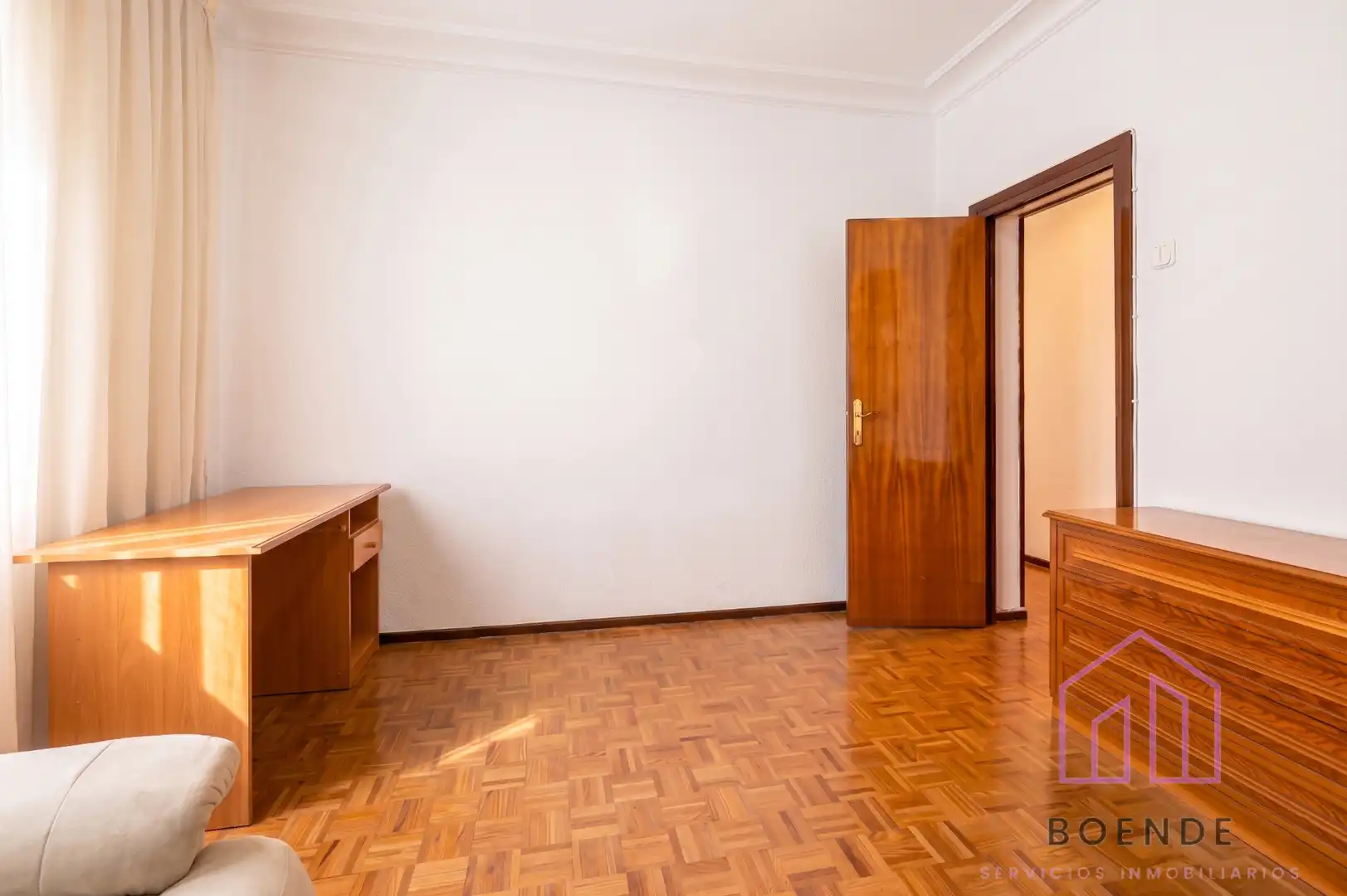 Bedroom of Flat for sale in Madrid  with Air Conditioner, Heating and Parquet flooring