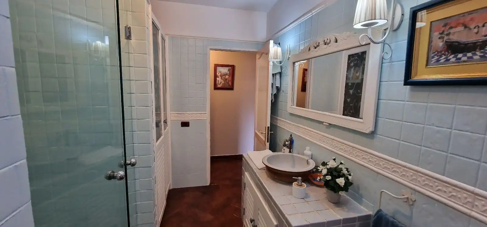 Baño de Casa o chalet en venta en Firgas con Jardín privado, Piscina y Amueblado