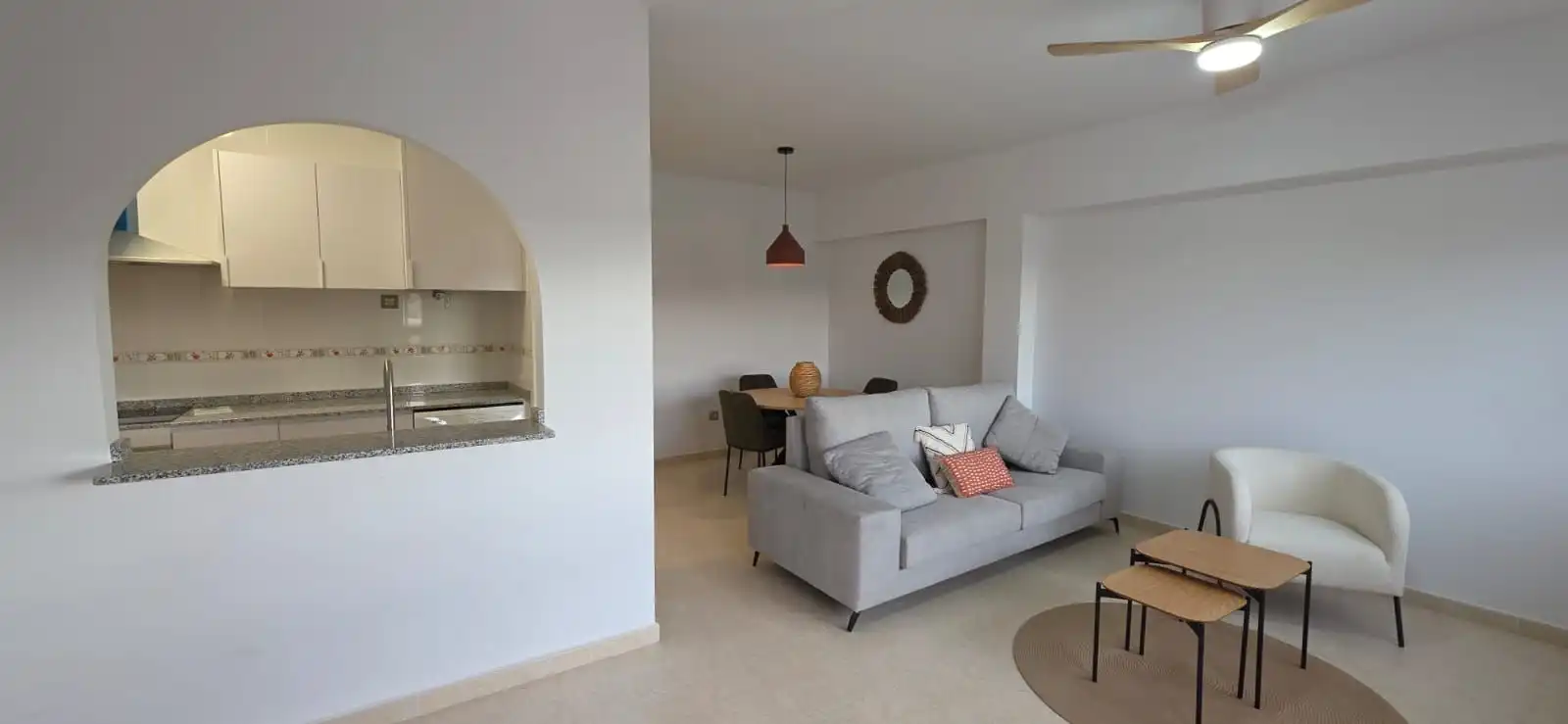 Sala d'estar de Apartament en venda en Cuevas del Almanzora amb Aire condicionat, Calefacció i Traster