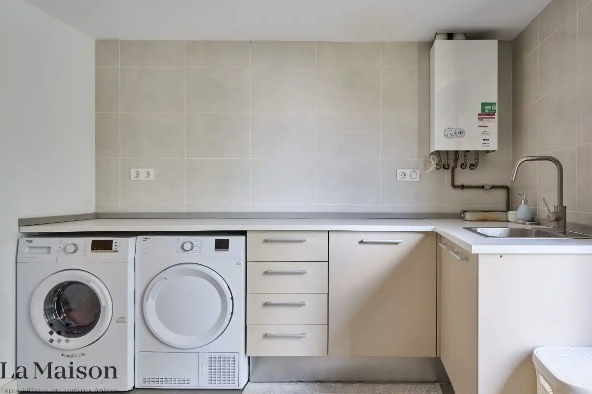 Cocina de Casa o chalet en venta en Sant Andreu de Llavaneres con Aire acondicionado, Calefacción y Jardín privado