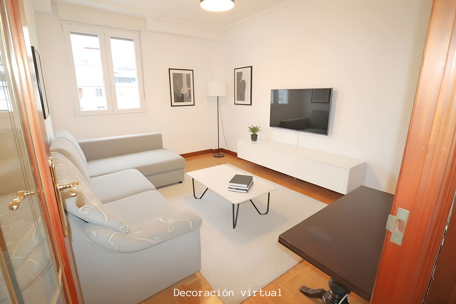 Living room of Flat for sale in Vitoria - Gasteiz  with Heating and Parquet flooring