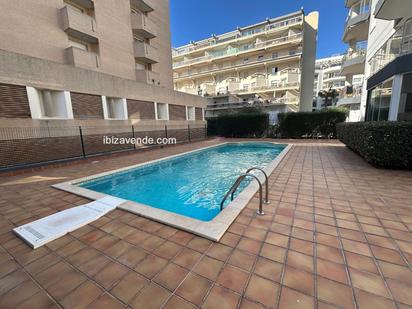 Swimming pool of Flat for sale in Eivissa  with Air Conditioner, Heating and Terrace