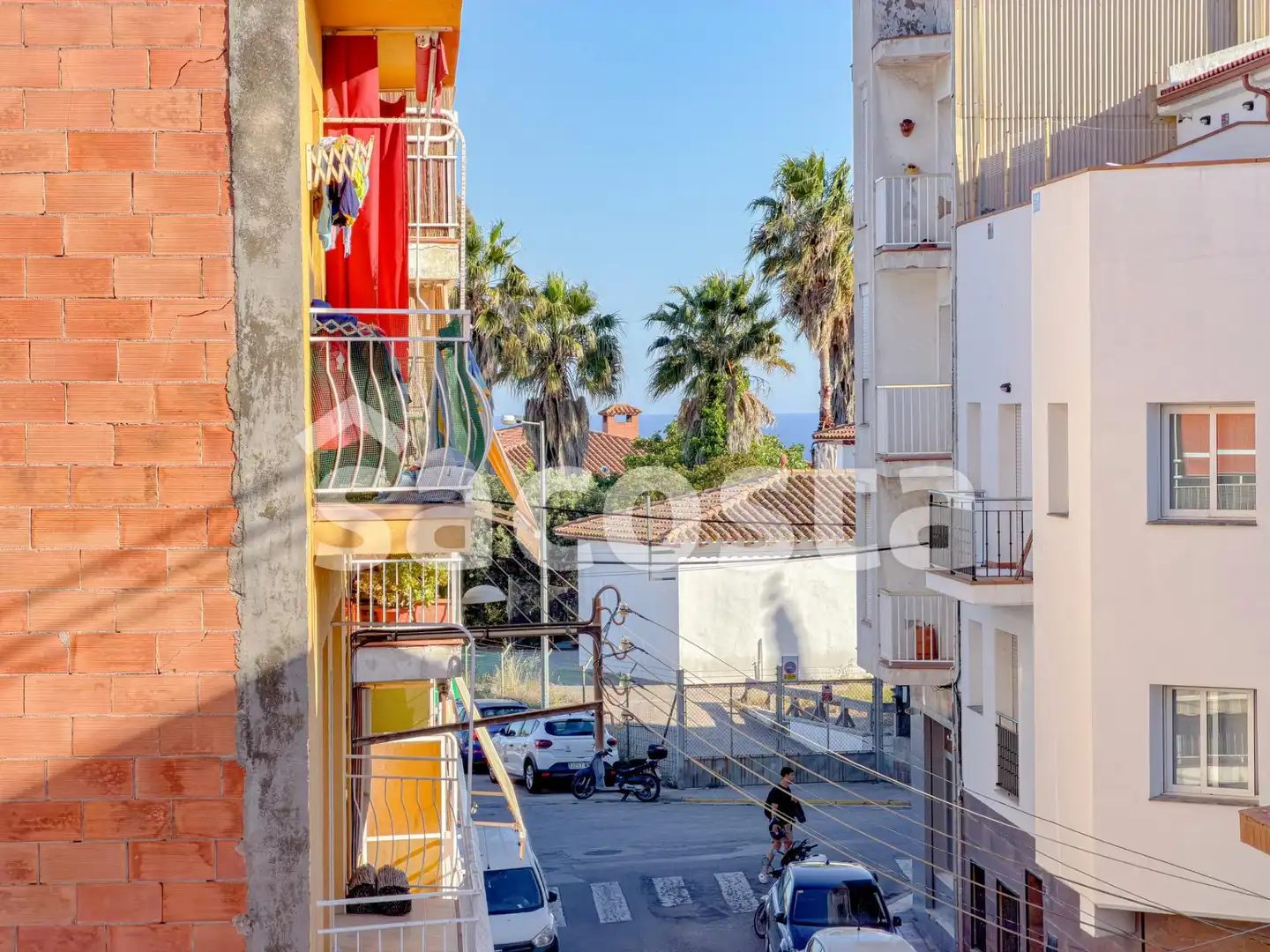 Vista exterior de Piso en venta en Blanes con Calefacción y Balcón