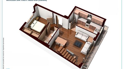 Foto 3 de Piso en venta en Sant Jordi, Bellpuig, Lleida