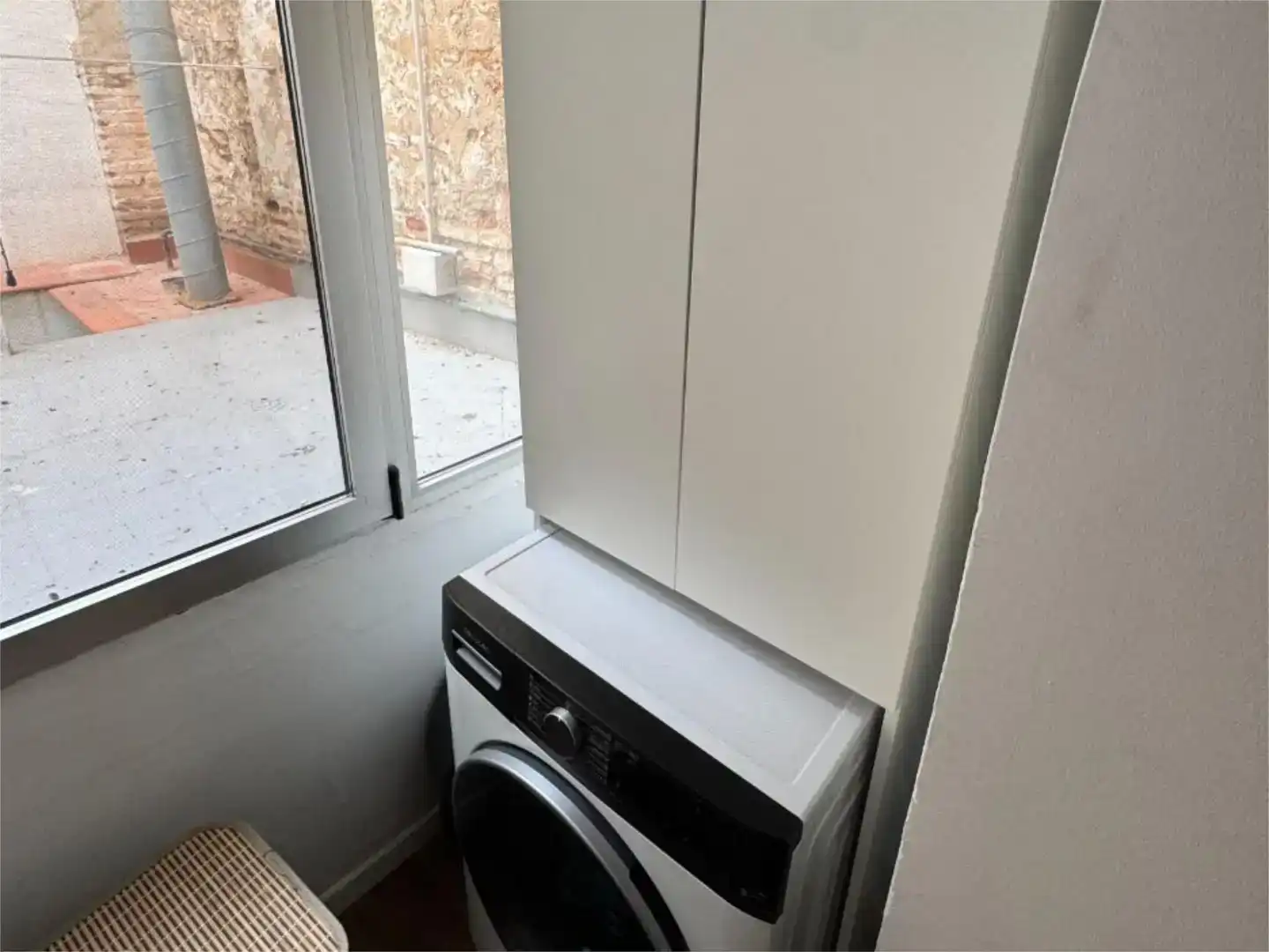 Balcony of Flat for rent in  Valencia Capital  with Air Conditioner
