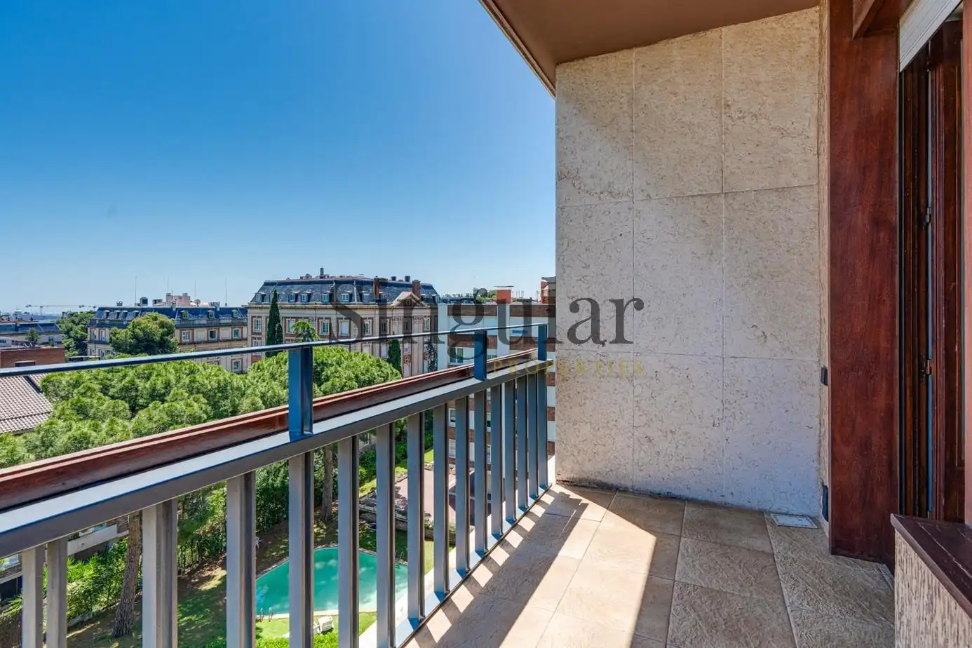 Terrace of Flat for rent in Barcelona  with Heating, Private garden and Terrace