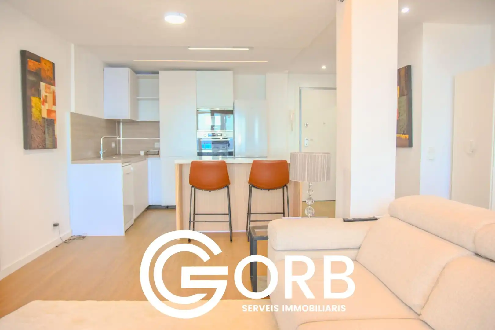 Außenansicht von Wohnung zum Verkauf in Mataró mit Parkett, Terrasse und Möbliert