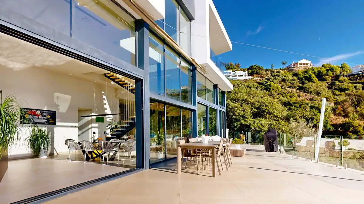 Terrace of Houses for rent in Marbella  with Air Conditioner, Private garden and Terrace