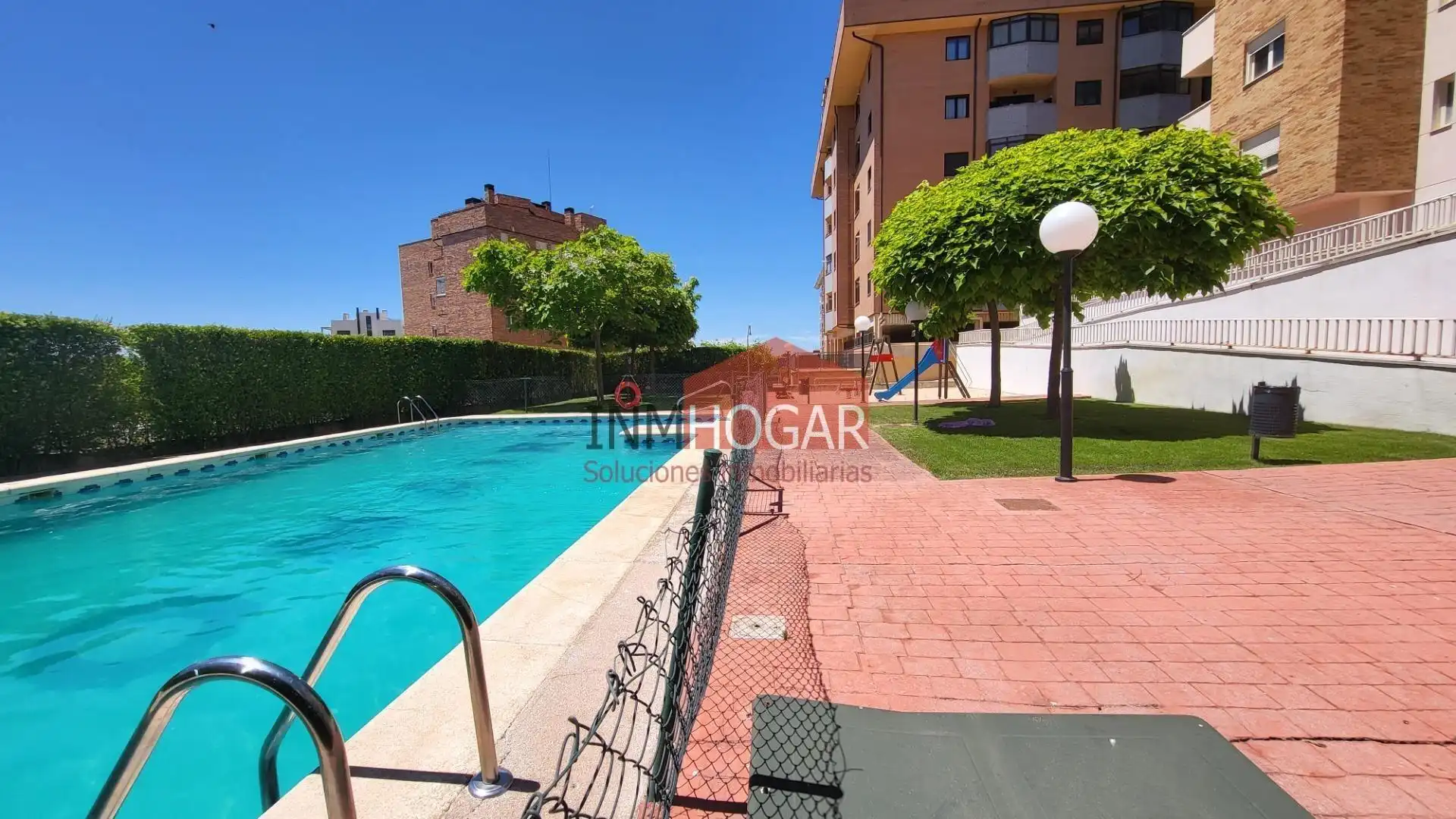 Swimming pool of Flat for sale in Ávila  with Heating, Private garden and Terrace