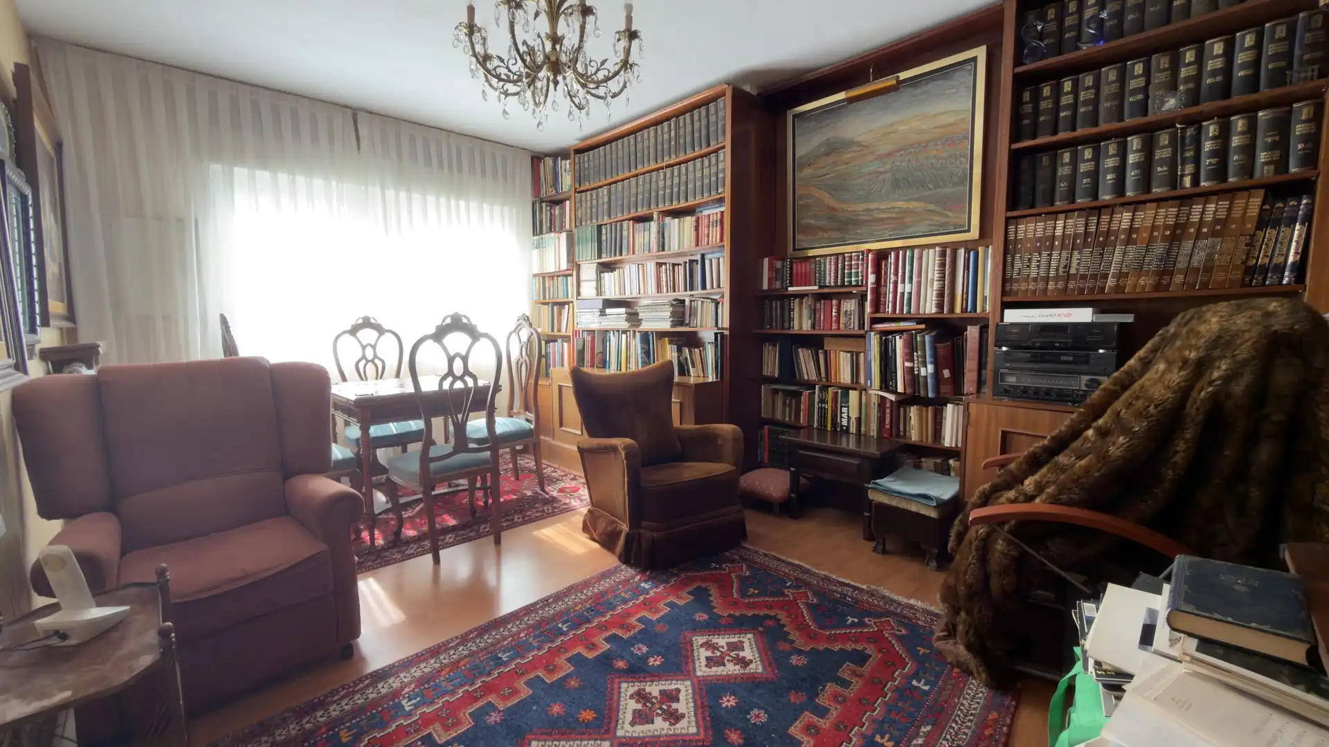 Sala de estar de Piso en venta en Getxo  con Calefacción, Terraza y Trastero