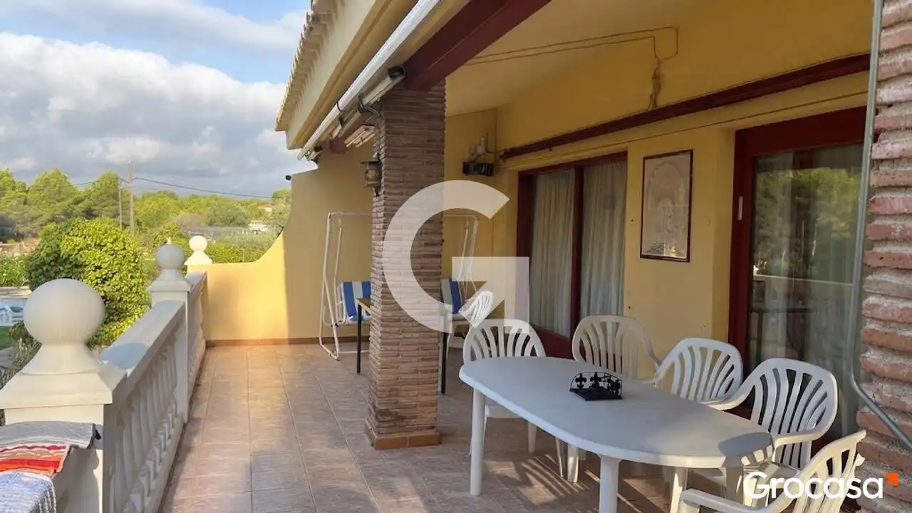Terrassa de Finca rústica en venda en L'Ametlla de Mar  amb Calefacció, Jardí privat i Terrassa
