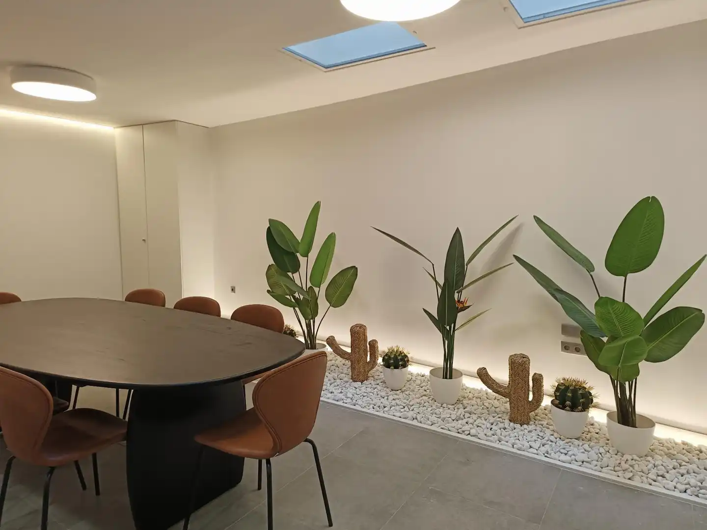 Esszimmer von Wohnung zur Miete in Castellón de la Plana / Castelló de la Plana mit Klimaanlage und Heizung