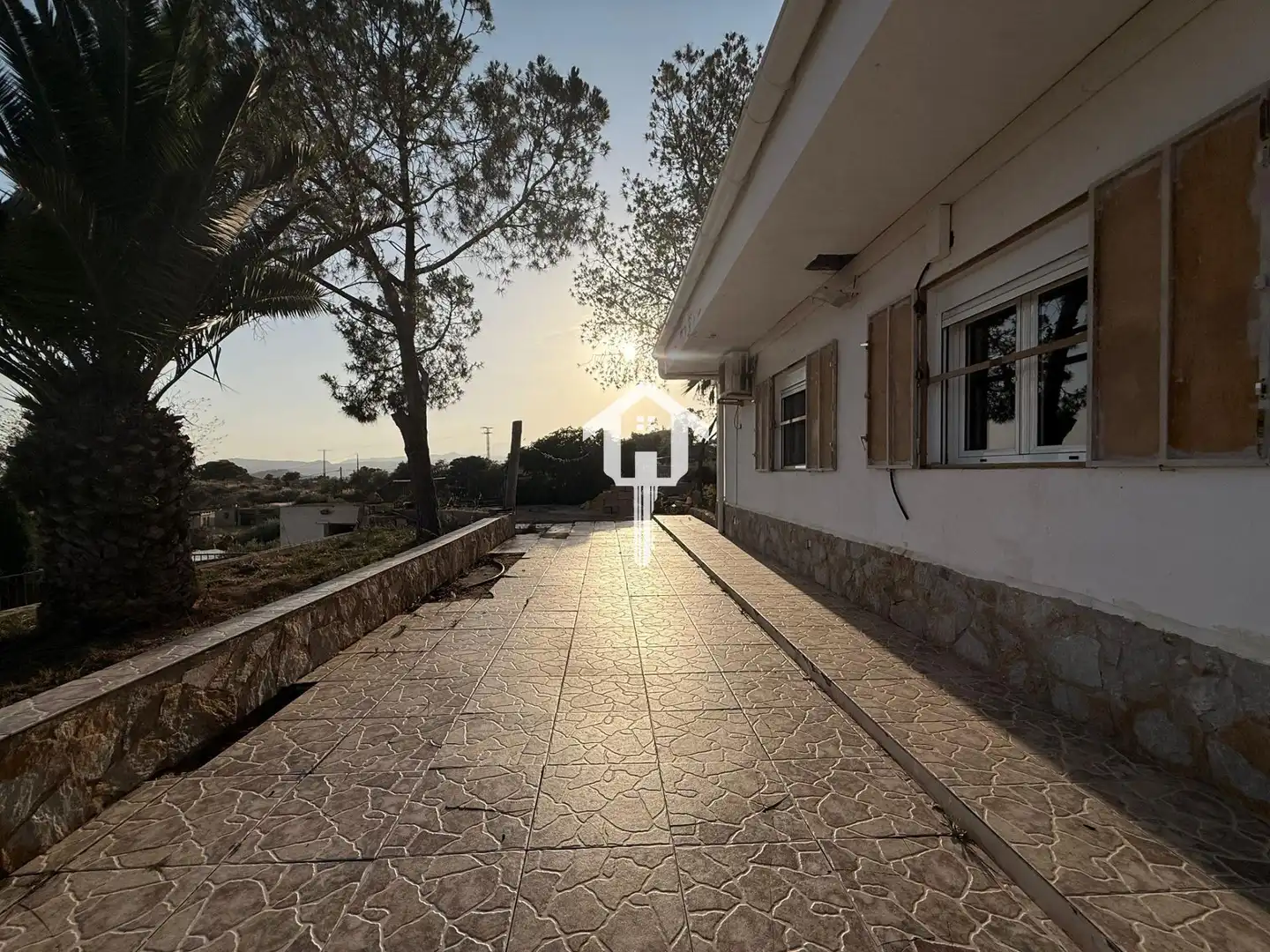 Exterior view of Houses for sale in San Vicente del Raspeig / Sant Vicent del Raspeig  with Air Conditioner, Private garden and Terrace